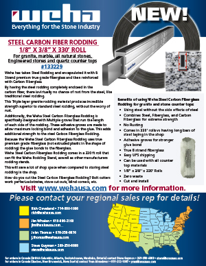 Weha Steel Carbon Rodding Fiber