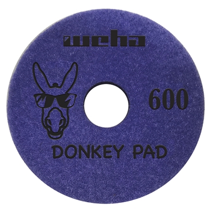 5" Donkey Quartz Inline and Face Polish Surface Polishing Pad 600 Grit
