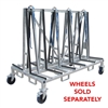 Small A frame Cart Double Sided Transport Cart 78" x 43" x 58"