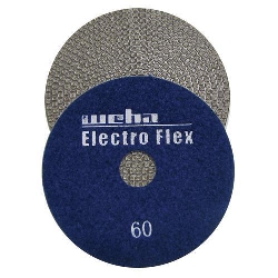 60 Grit 4" Electro Flex Polishing Pads