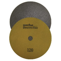 120 Grit 7" Electro Flex Diamond Pads