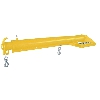 Weha Yellow Forklift Boom for natural and engineered stone slabs and bundles #123661