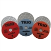 Trio 3 Step Diamond Polishing Pad Set