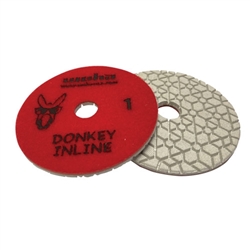 4 Inch Step 1 of  3 Step  inline Polishing Pads