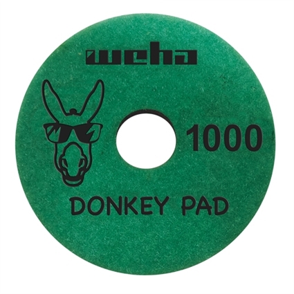 5" Donkey Quartz Inline and Face Polish Surface Polishing Pad 1000 Grit