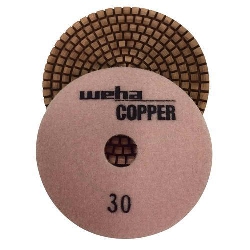 Cat # 15400 Weha Copper Diamond Polishing Pad 30 Grit