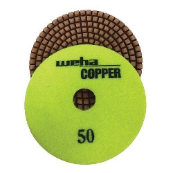 Cat # 15401 Weha Copper Diamond Polishing Pad 50 Grit