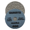 Part#  164400 4" Weha Quartz Diamond Polishing Pad 4 Inch 400