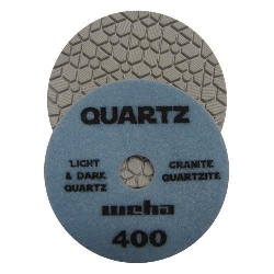 Part# 164400 4" Weha Quartz Diamond Polishing Pad 4 Inch 400