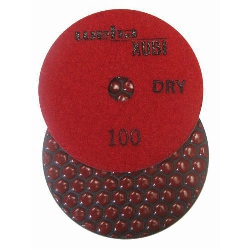 Dry Diamond Polishing Pad, 100 Grit Dry Diamond Polishing Pad, Granite Dry Polishing Pad Part # 40451