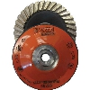 Part#  50256 Weha 5" Rubber Diamond Turbo Cup wheel - Medium
