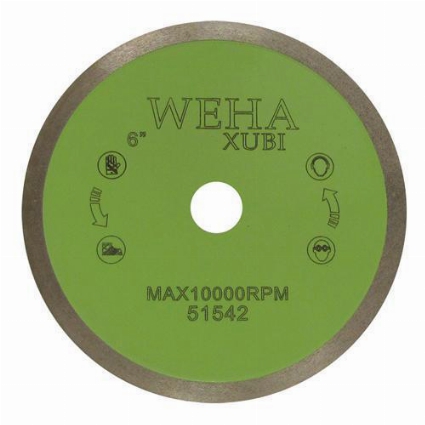 Part # 51542 Weha 6" Xubi Continuous Rim Blade