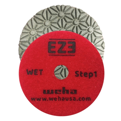 EZ3 3 Step Granite Quartz Wet Polishing Pad Step 1, 3 Step Quartz, 3 Step Quartzite, Part #60451