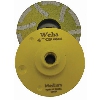 Weha 4" Resin Filled Diamond Cup wheel, Medium, Granite Cup Wheel Part#  7681