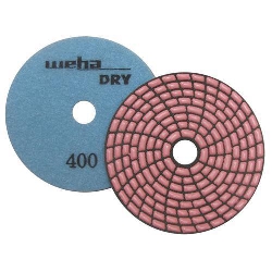 Dry Diamond Polishing Pad Spiral Brick - 400 Grit Part#  DPS4400