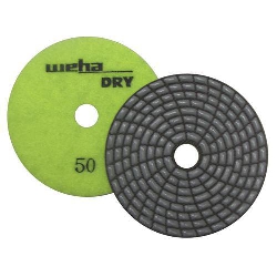 Dry Diamond Polishing Pad Spiral Brick - 50 Grit Part#  DPS450