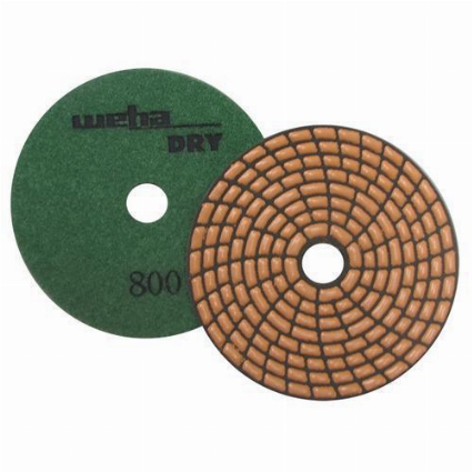 Dry Diamond Polishing Pad Spiral Brick - 800 Grit Part#  DPS4800